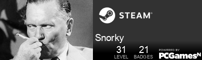 Snorky Steam Signature