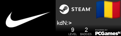 kdN:> Steam Signature