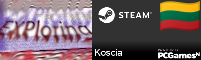 Koscia Steam Signature