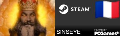 SINSEYE Steam Signature
