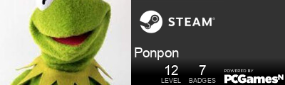 Ponpon Steam Signature