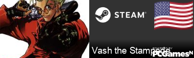 Vash the Stampede Steam Signature