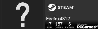 Firefox4312 Steam Signature