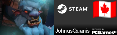JohnusQuanis Steam Signature