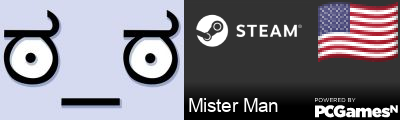 Mister Man Steam Signature