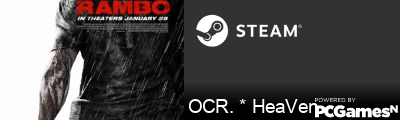 OCR. * HeaVen Steam Signature
