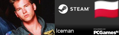 Iceman Steam Signature