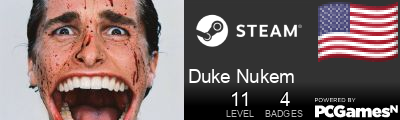 Duke Nukem Steam Signature