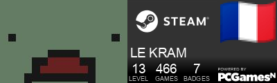 LE KRAM Steam Signature