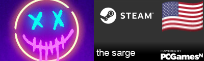 the sarge Steam Signature
