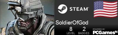 SoldierOfGod Steam Signature