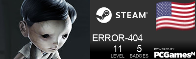 ERROR-404 Steam Signature