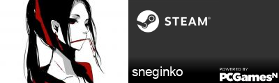 sneginko Steam Signature