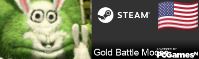 Gold Battle Moose Steam Signature