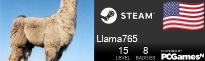 Llama765 Steam Signature
