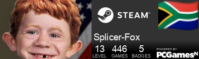 Splicer-Fox Steam Signature