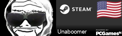 Unaboomer Steam Signature