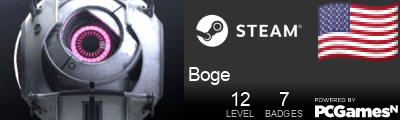 Boge Steam Signature