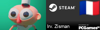 Irv. Zisman Steam Signature