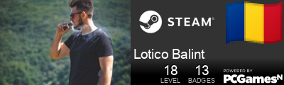 Lotico Balint Steam Signature