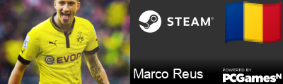 Marco Reus Steam Signature