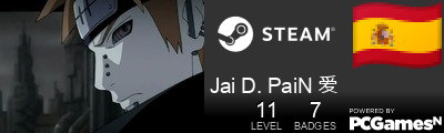 Jai D. PaiN 爱 Steam Signature