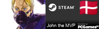 John the MVP Steam Signature