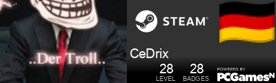 CeDrix Steam Signature
