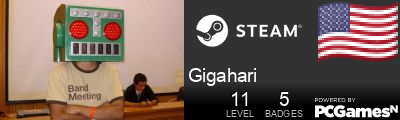 Gigahari Steam Signature