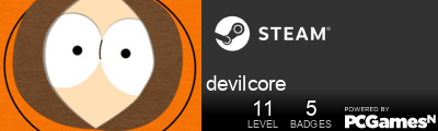 devilcore Steam Signature