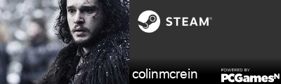 colinmcrein Steam Signature