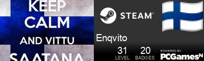 Enqvito Steam Signature