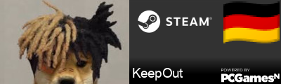 KeepOut Steam Signature