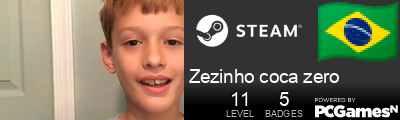 Zezinho coca zero Steam Signature