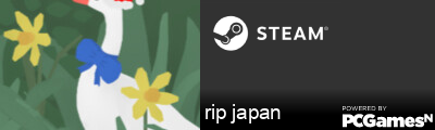 rip japan Steam Signature