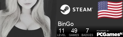 BinGo Steam Signature