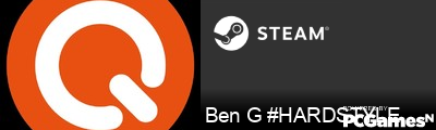 Ben G #HARDSTYLE Steam Signature