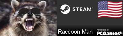 Raccoon Man Steam Signature
