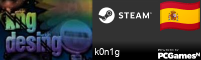 k0n1g Steam Signature
