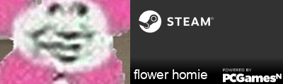 flower homie Steam Signature