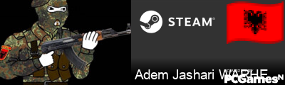 Adem Jashari WARHERO Steam Signature