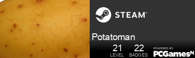 Potatoman Steam Signature