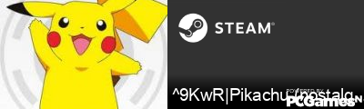 ^9KwR|Pikachu (nostalgya!) Steam Signature