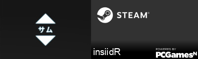 insiidR Steam Signature