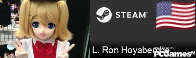 L. Ron Hoyabembe Steam Signature