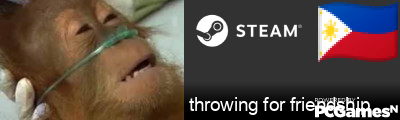 throwing for friendship Steam Signature