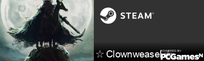 ☆ Clownweasel ☆ Steam Signature