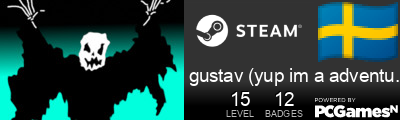 gustav (yup im a adventurer) Steam Signature