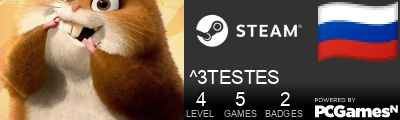 ^3TESTES Steam Signature