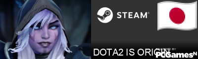 DOTA2 IS ORIGIN Steam Signature